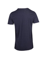 T903TV-Mens Marl V-neck T-shirt