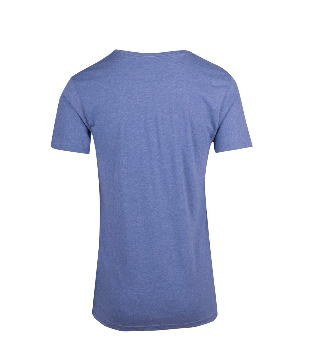 T903TV-Mens Marl V-neck T-shirt