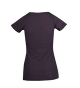 T917LD-Ladies Raw Cotton Wave Tees