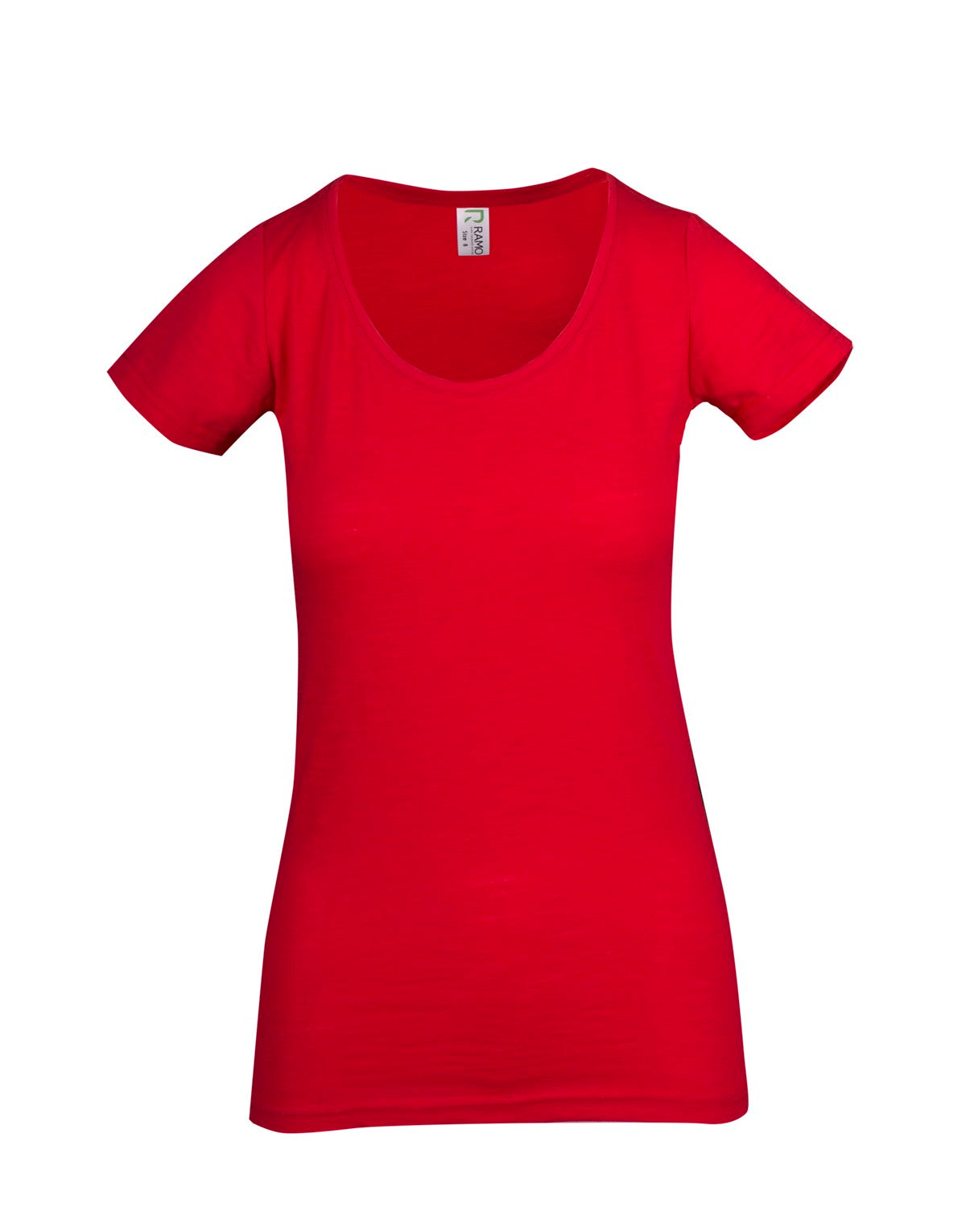 T917LD-Ladies Raw Cotton Wave Tees