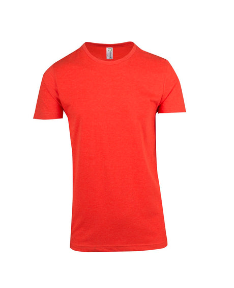 T938HD-Mens Marl Crew Neck T-shirt