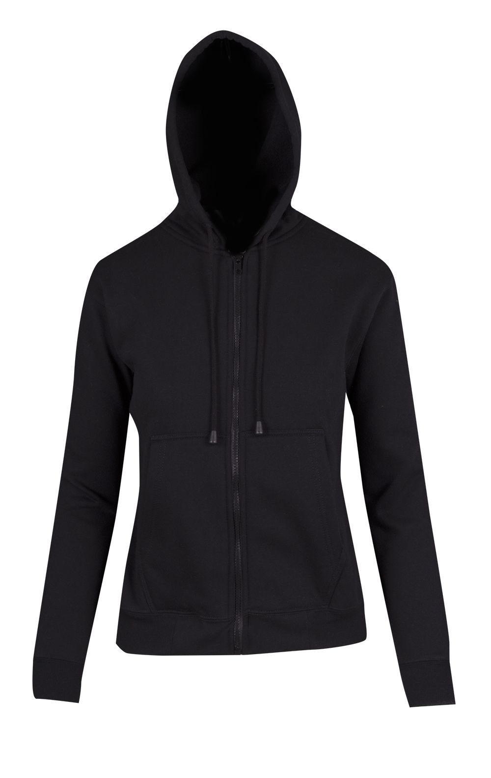 TZ66UN-Ladies/Juniors Zipper Hoodies with Pocket