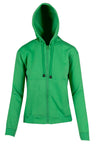 TZ66UN-Ladies/Juniors Zipper Hoodies with Pocket