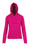 TZ66UN-Ladies/Juniors Zipper Hoodies with Pocket