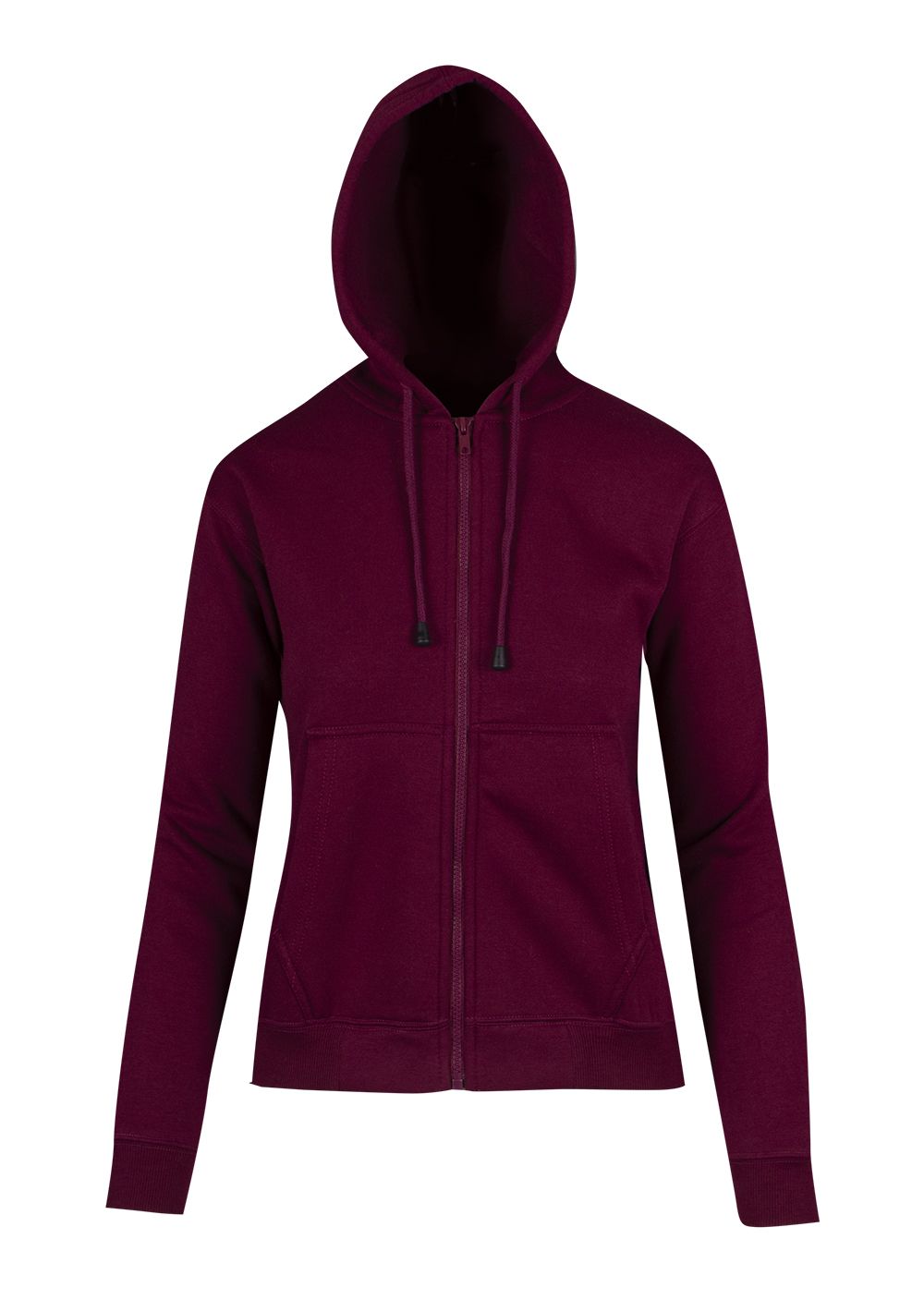 TZ66UN-Ladies/Juniors Zipper Hoodies with Pocket