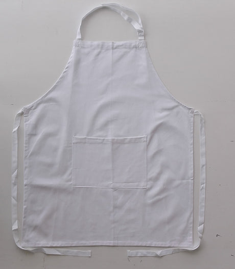 WA0396-Cotton Drill Full Bib Apron -With Pocket