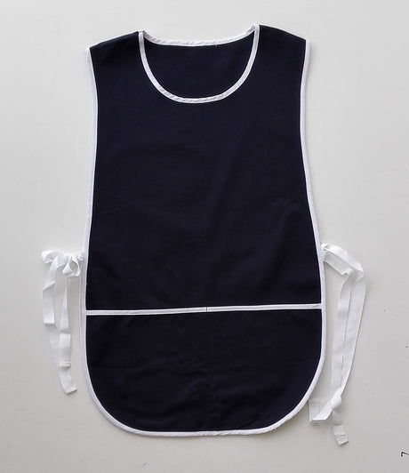 WA0398-Cotton Drill Popover Apron -With Pocket