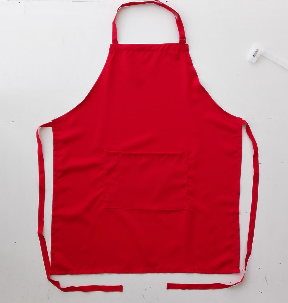 WA0677-Polyester Drill Full Bib Apron -With Pocket