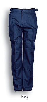 WK1235ST-Cotton Drill Cargo Work Pants