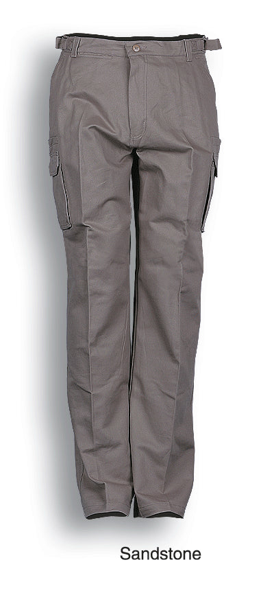 WK616-Cotton Drill Cargo Pants