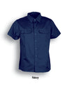 WS0679-Cotton Drill Work Shirt S/S