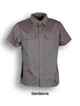 WS0679-Cotton Drill Work Shirt S/S