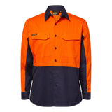 WS6066-RIPSTOP LS VENTED SHIRT