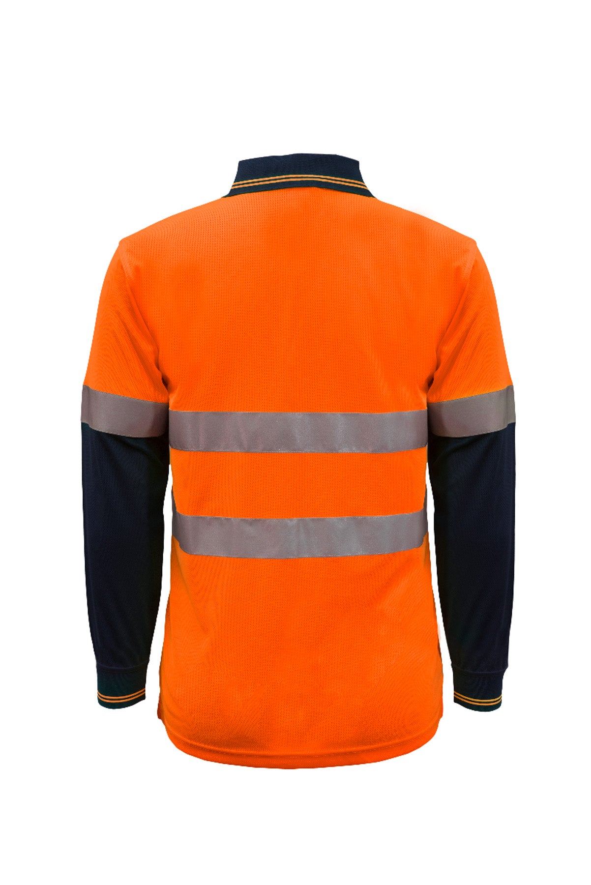 WSP409-Hi Vis Two Tone Ls Polo & Tape