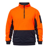 WT8012-Hi Vis 1/2 Zip Pullover