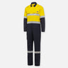 Y00055-Shieldtec FR Hi Vis Spliced Coverall with FR Tape