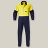 HI-VIS 2TONE COTTON DRILL COVERALL