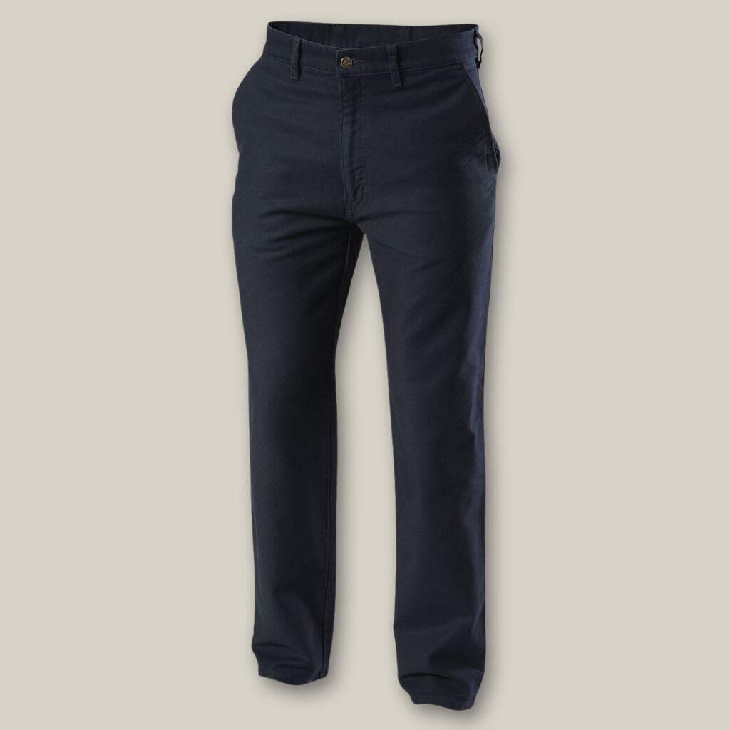 MOLESKIN PLAIN FRONT DENIM WORK JEANS