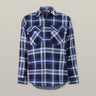 Y04006-Hard Yakka Core Mens Long Sleeve Closed Front Check Flannel Shirt