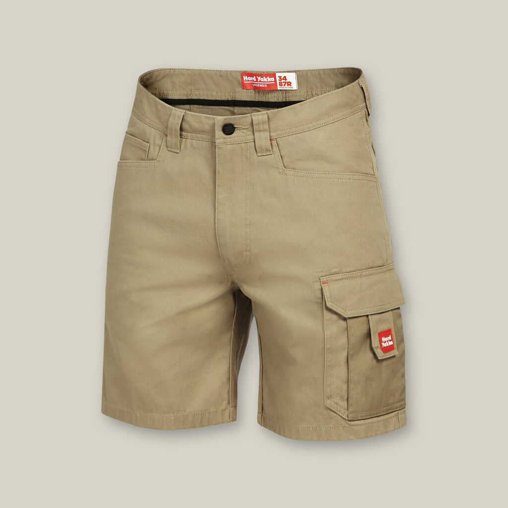 LEGENDS RELAXED FIT COTTON WORK CARGO SHORT