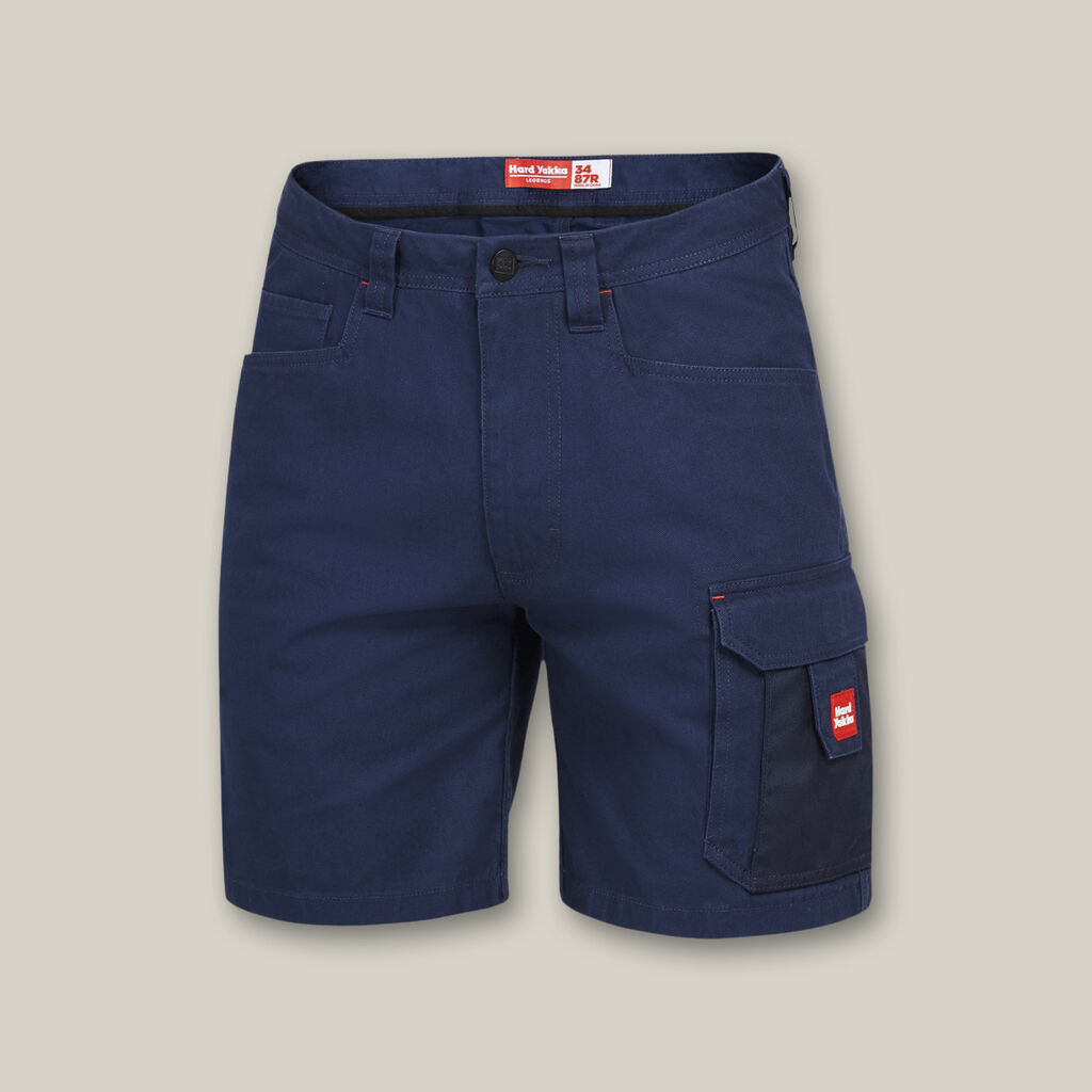 LEGENDS RELAXED FIT COTTON WORK CARGO SHORT