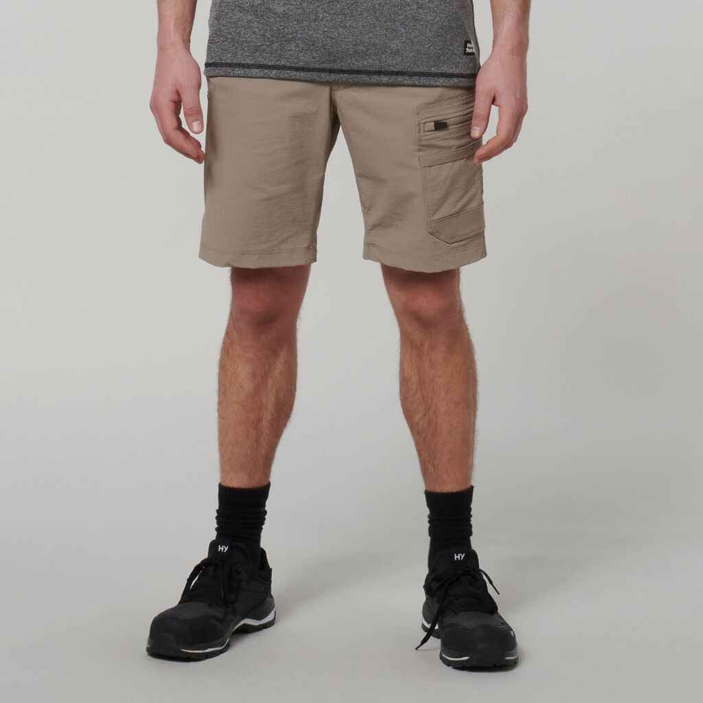 Y05167-Hard Yakka Mens X Mid Shorts