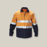 CORE HI-VIS 2 TONE COTTON DRILL TAPED JACKET