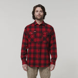 Y07752-Hard Yakka Core Mens Long Sleeve Check Flannel