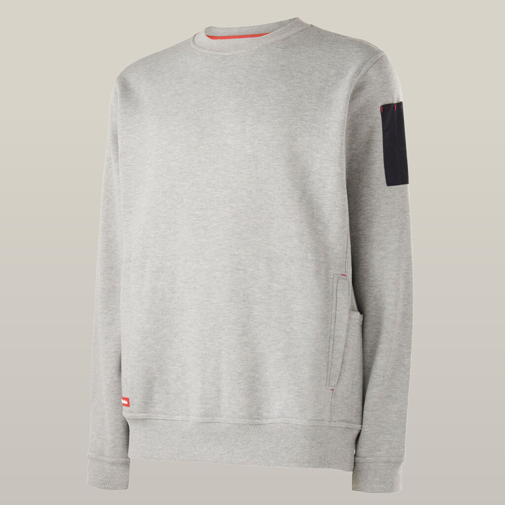 CREW NECK FLEECE JUMPER