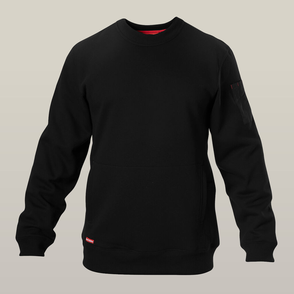 CREW NECK FLEECE JUMPER