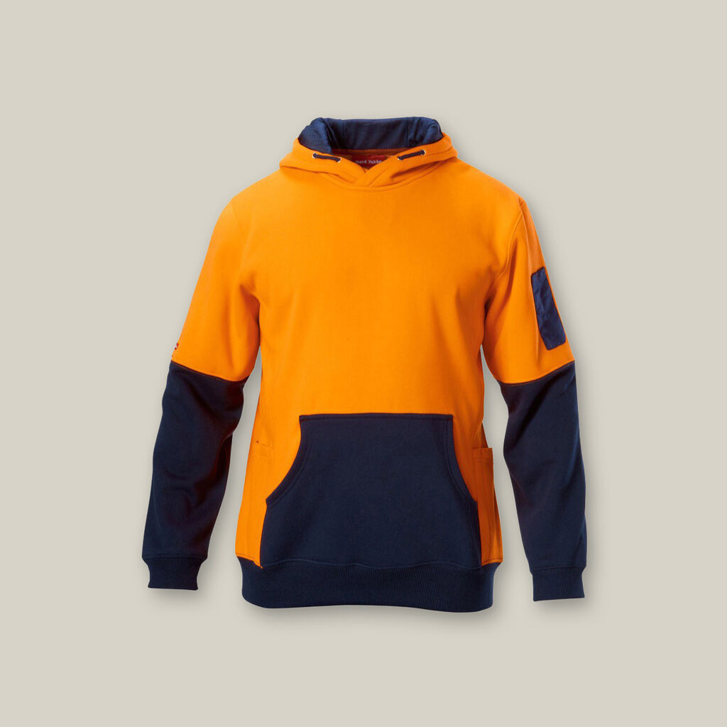 HI-VIS 2 TONE FLEECE HOODIE