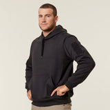 BRUSHED FLEECE WORKWEAR HOODIE