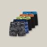 STRETCH COTTON BRIEFS - 5 PACK