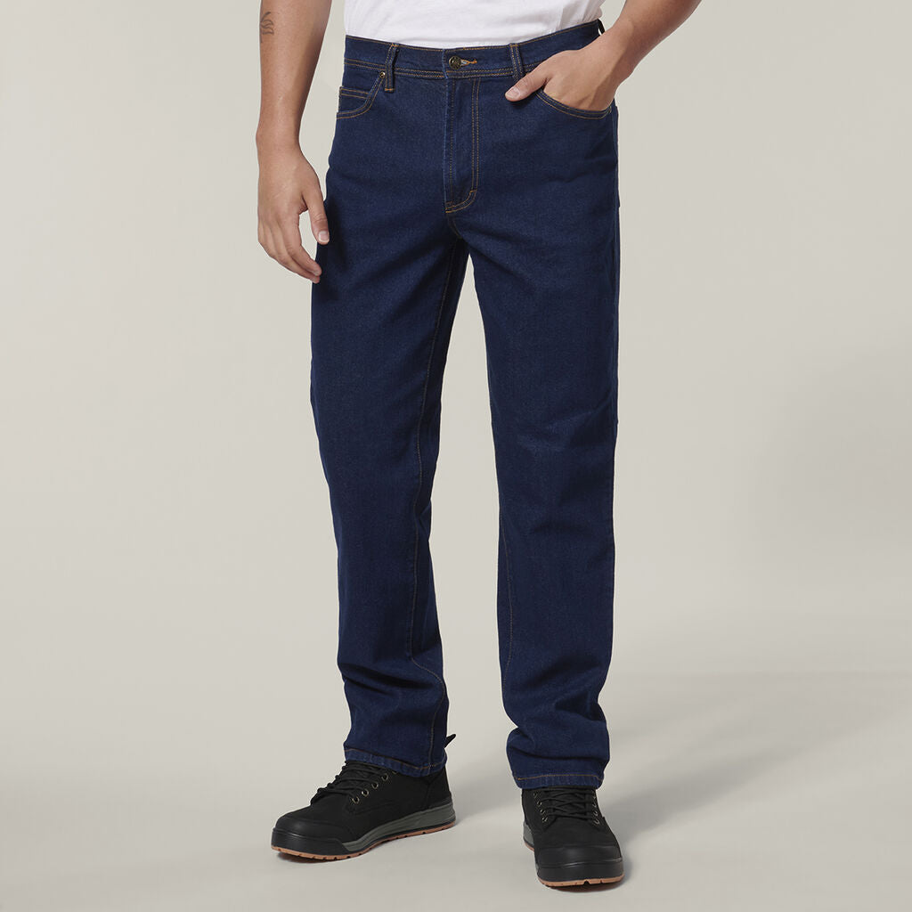 STRAIGHT LEG STRETCH DENIM JEAN