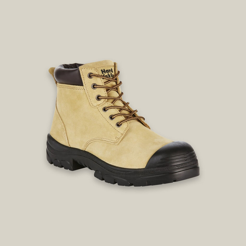 GRAVEL LACE UP STEEL TOE SAFETY BOOT - SAND-Sand