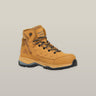 ATOMIC HYBRID LACE UP & SIDE ZIP SAFETY BOOT - WHEAT-Wheat