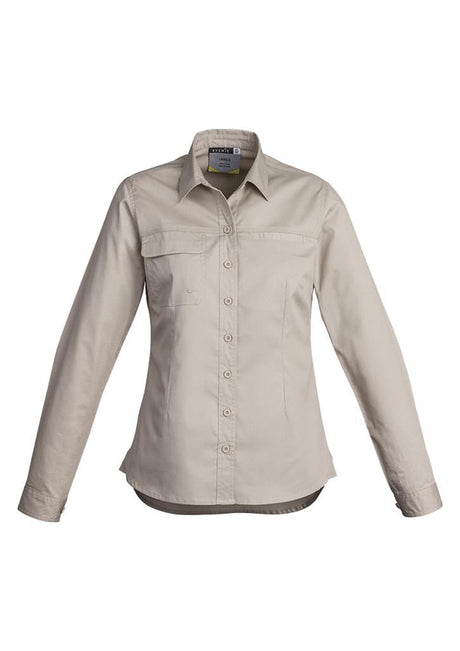 ZWL121-Womens Lightweight Tradie Long Sleeve Shirt