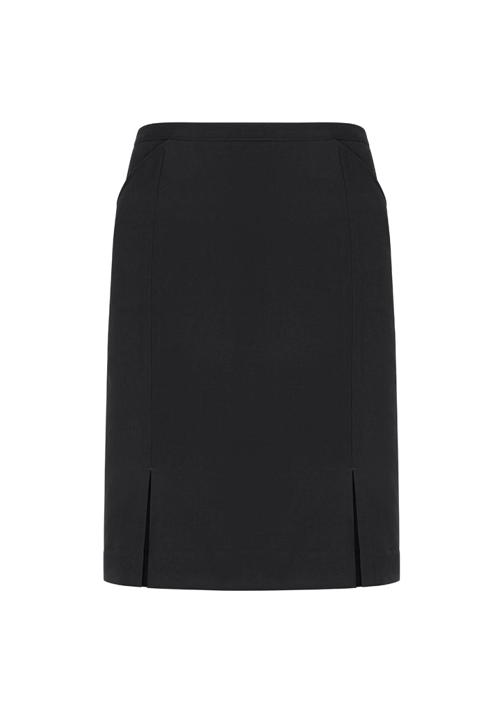 20720-Siena Womens Front Pleat Detail Straight Skirt