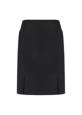 20720-Siena Womens Front Pleat Detail Straight Skirt