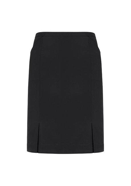 20720-Siena Womens Front Pleat Detail Straight Skirt