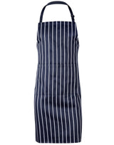 AP04 BIB STRIPE APRON