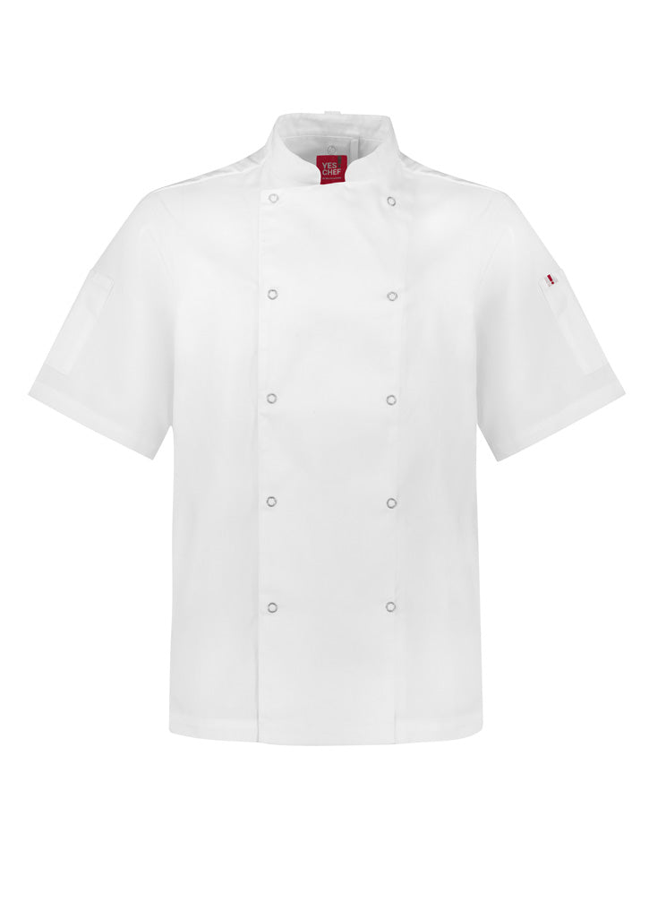 CH232MS-Zest Mens S/S Chef Jacket
