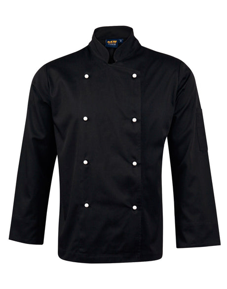 CJ01 CHEF'S LONG SLEEVE JACKET