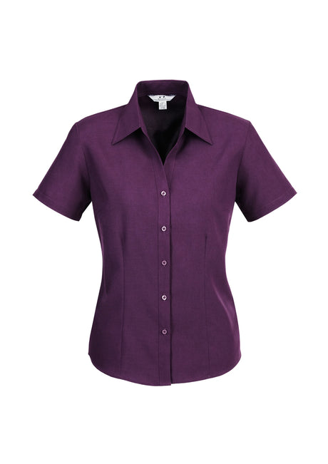 LB3601-Ladies Plain Oasis Short Sleeve Shirt