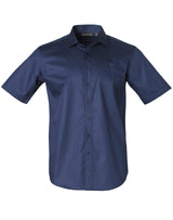 M7110S BARKLEY MENS TAPED SEAM SHORT SLEEVE SHIRT