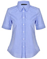 M8300S Ladies' Gingham Check Short Sleeve Shirt