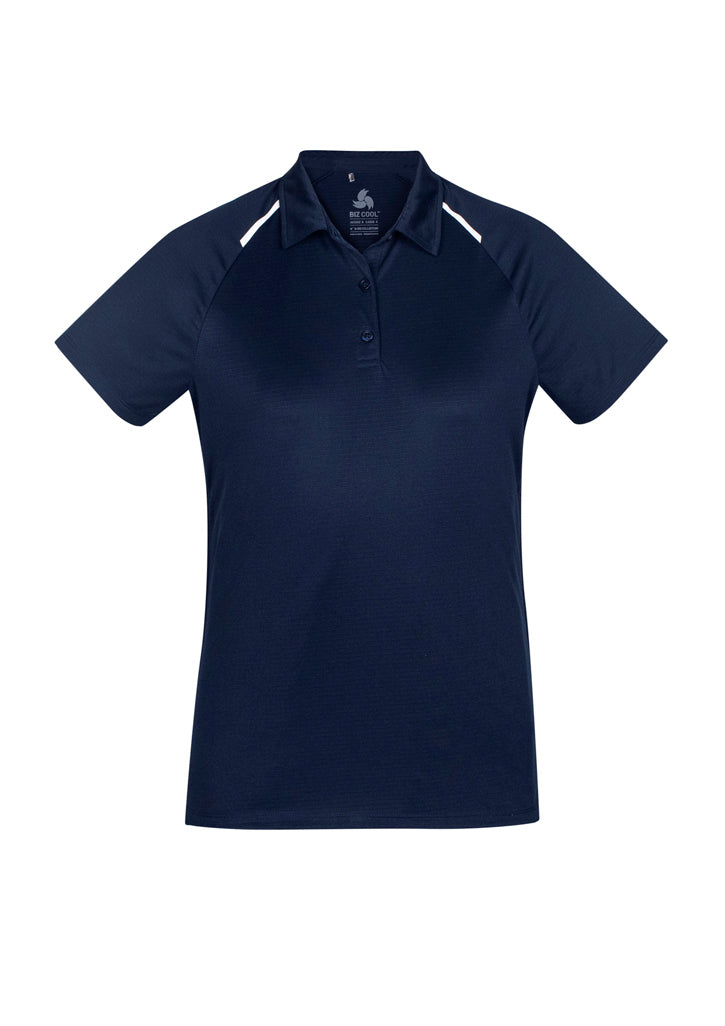 P012LS-P012LS ACADEMY LADIES POLO
