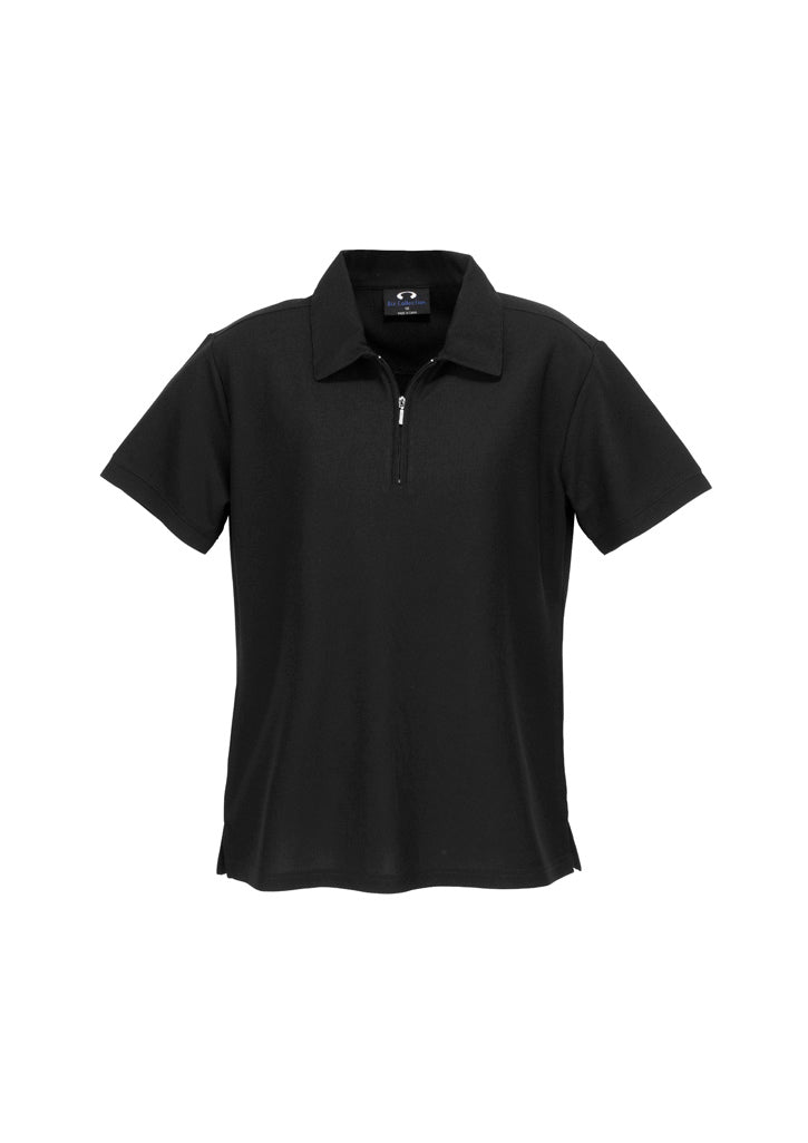 P3325-Ladies Micro Waffle Polo