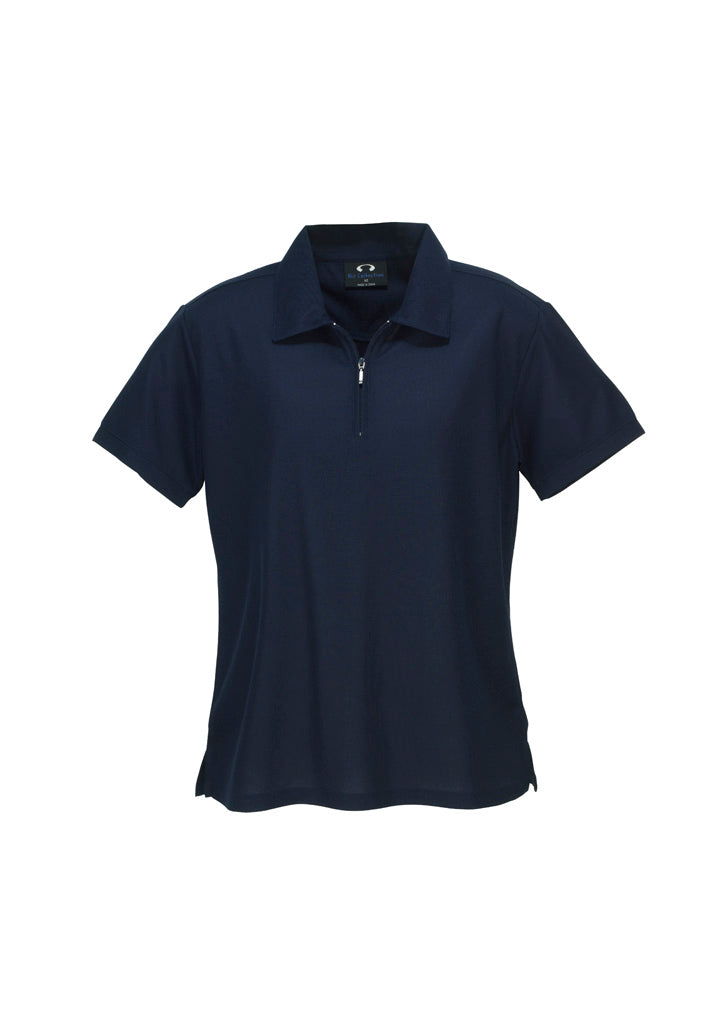 P3325-Ladies Micro Waffle Polo