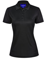 PS88 BAMBOO CHARCOAL CORPORATE SHORT SLEEVE POLO Ladies